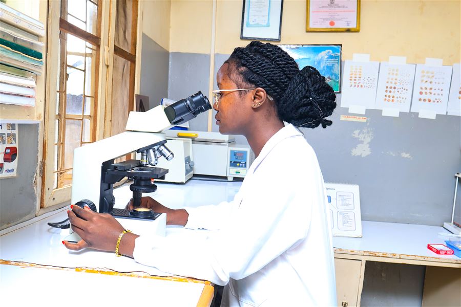 Laboratory department at Sr. Freda's Medical Centre, Kiminini
