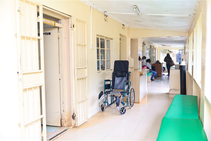 Emergency department at Sr. Freda's Medical Centre, Kiminini