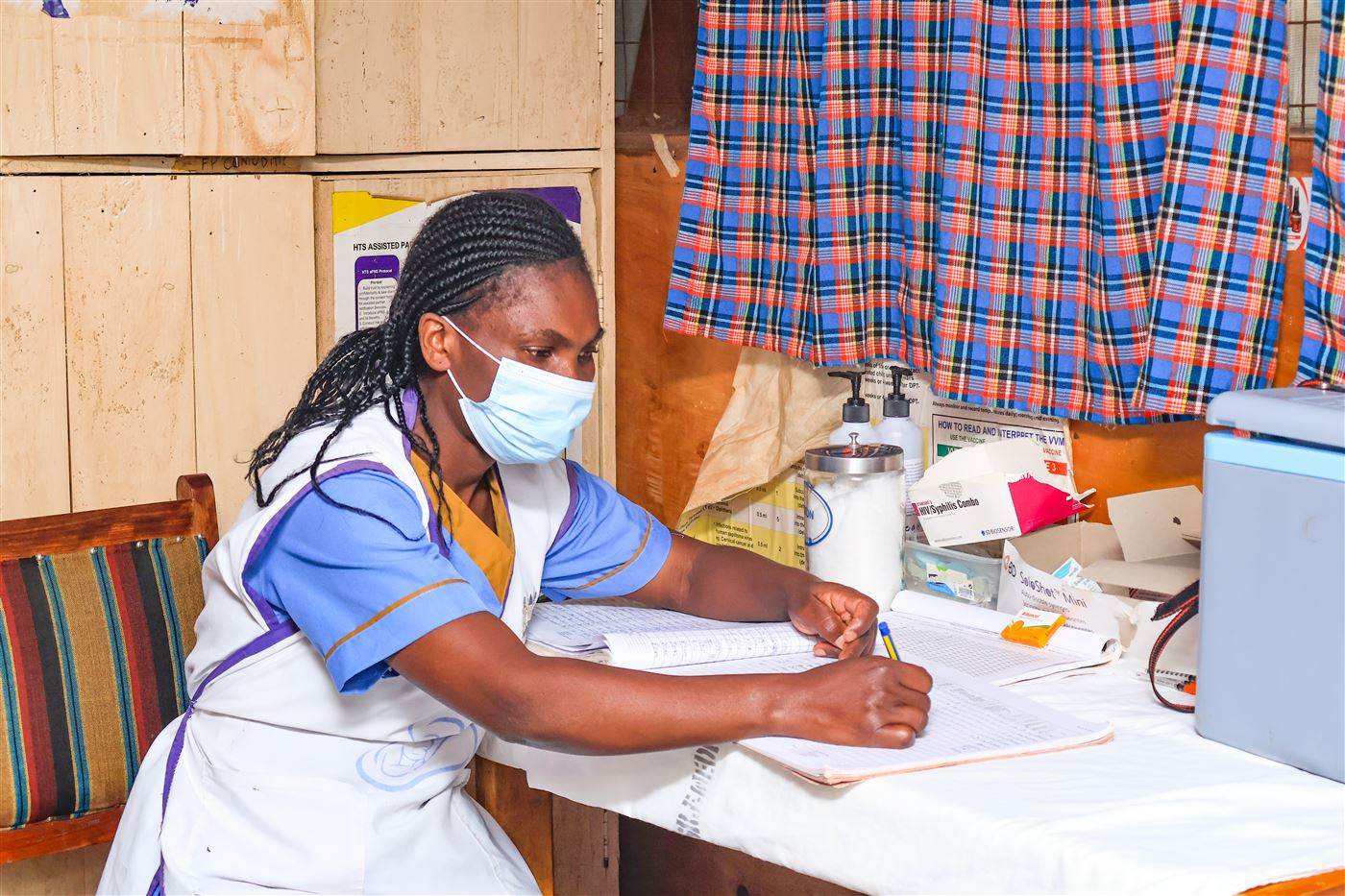 Medical staff at Sr. Freda's Medical Centre